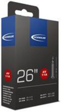 Schwalbe STUSV11A Inner Tube - Black, 26 x 1.00/1.5 Inch
