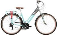 Raleigh - PTR15WT - Pioneer Trail 27.5 Inch 21 Speed Women/'s Hybrid Bike in Aqua / Silver Size Small