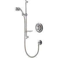 Aqualisa Aquavalve Rear-Fed Concealed Chrome Thermostatic Mixer Shower (32030)