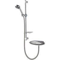 Aqualisa Colt Rear-Fed Exposed Chrome Thermostatic Mixer Shower (7627J)