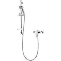Aqualisa Sierra Rear-Fed Exposed Chrome Thermostatic Sequential Shower (938HP)