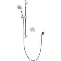 Aqualisa Smart Link Gravity-Pumped Rear-Fed Chrome Thermostatic Smart Shower (193JK)