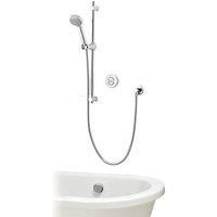 Aqualisa Smart Link Chrome Effect Concealed Valve Shower