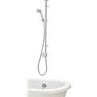 Aqualisa Smart Link HP/Combi Ceiling-Fed Chrome Thermostatic Smart Shower (783JX)