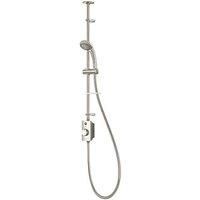Aqualisa Visage Gravity-Pumped Ceiling-Fed Single Outlet Chrome Thermostatic Digital Shower (372PG)