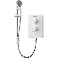Gainsborough GSD85 Duo 8.5kw Electric Shower White Chrome SE CSE 8 Entry Points