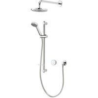 Aqualisa Quartz Blue Smart Digital Shower Concealed W Adjustable Head gravity Pumped