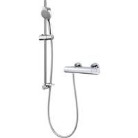 Aqualisa Round Bar Mixer Shower in Chrome Brass
