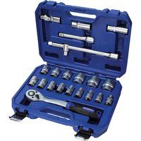 Socket Set of 22 Metric 1/2in Drive