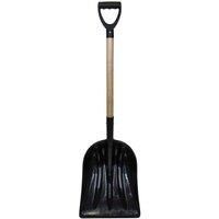 Plastic Debris Shovel Wood Handle