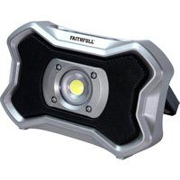Faithfull XMS21WLREC20 20w Rechargeable Worklight with Speaker FPPSLFF20BS