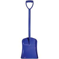 Faithfull FAIPLSHOVEL Blue Plastic Shovel with Plastic Coated Steel Shaft