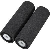 Faithfull FAIRMINI2FOA Concave Foam Mini Roller Refills 100mm (4in) Twin Pack. for gloss paints on smooth surfaces