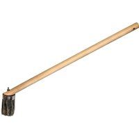 Faithfull FAIPBSTRIKER Striker Long Reach Paint Brush (complete) - 50mm (2in) Angled Head, 60cm (24in) Wooden Handle, Black