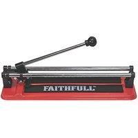 Faithfull FAITLC300 Wall and Floor Tile Cutter 300mm (12in) square, 210mm diagonal, 10mm thick cutting capacity