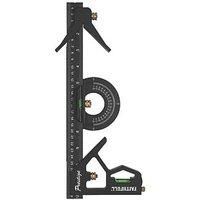 Faithfull FAICS300SCNC Prestige Combination Square Set 300mm (12in)