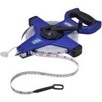Faithfull FAITMFG50N Fast Rewind Open Frame Surveyors Long Tape 50M (165ft)