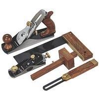 Faithfull Carpenters Woodworking Plane & Tools 5 Piece Set (797HL)