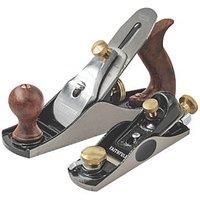 Faithfull Smoothing Plane & Block Plane with Carry Bags 2 Pack (913HL)