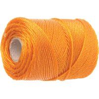Faithfull FAI3100 Heavy Duty Orange Poly Brick Line 100M (330ft) Breaking Strength 27 kg