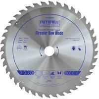 Faithfull TCT Circular Saw Blade 300 x 30mm x 40T POS