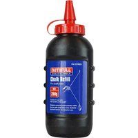 Faithfull FAICPRED Chalk Powder Refill Red 250g (8oz)