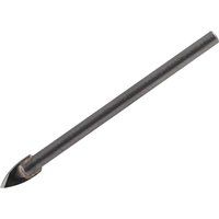 Faithfull Tile & Glass Drill Bits 3, 4, 5, 6, 7, 8, 10mm - Ceramic Mirror Window