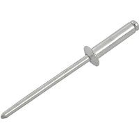 Faithfull FalAR3L100 100 3mm long Aluminium Rivets