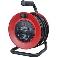 Faithfull FPPCR25M - Cable Reel 25 metre 13 Amp - 240V