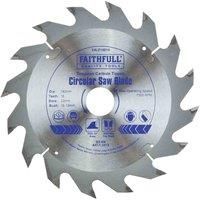 Faithfull FAIZ14016 Circular Saw Blade 140 x 20mm x 16T Fast Rip