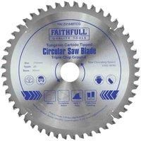 Faithfull Tct Circ Saw Blade 216 X 30 X 48T Tcg