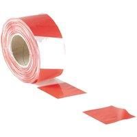 Faithfull FAITAPEBARRW Barrier Tape 70mm x 500M Red/White