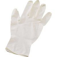 Scan Latex Gloves Box 100 Large Disposable Gloves SCAGLOLATEXL
