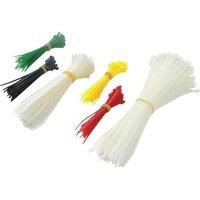Faithfull FalCT400 400 assorted nylon cable ties