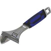 Faithfull FAIAS200C Soft-Grip Adjustable Spanner Wrench 200mm (8in)- 30mm Capacity