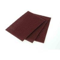 Faithfull AHPMAROON Very Fine Hand Pad 230 x 150mm - Maroon (Pack of 10)