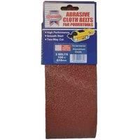 Faithfull Cloth Sanding Belt 610mm x 100mm 40g 3pk - FAIAB100610C