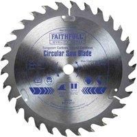 Faithfull FAIZ13630C Trim Saw Blade TCT 136 x 10 x 30t