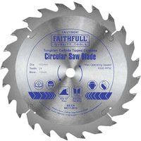 Faithfull Z15024C Trim Saw Blade TCT 150 x 10 x 24 Tooth