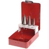 Faithfull FAITDSET3 HSS Taper Drill Set 3 Piece Set
