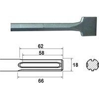 Faithfull FAIMAXSC50 Scaling Chisel Straight 400 x 50 mm SDS-max