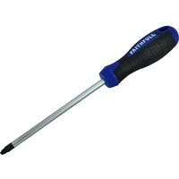 Faithfull SDPZ3 3 x 150mm Pozidriv Soft Grip Screwdriver