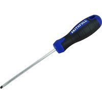 Faithfull FAISDP100 Soft-Grip Screwdriver Parallel 4mm x 100mm
