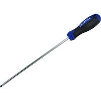 Faithfull SDP200 200 x 5.5mm Slotted Parallel Soft Grip Screwdriver