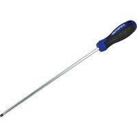 Faithfull FAISDF250 Soft-Grip Long Reach Screwdriver Flared 10mm x 250mm