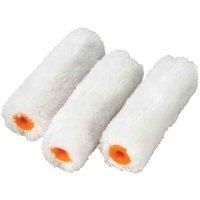 Faithfull RMINI10M Mini Roller Refills - Medium Pile (Pack of 10)