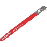 Faithfull JBT127D Jigsaw Blades - Metal (Pack of 5)