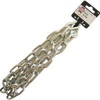 Faithfull Zinc Plated Chain 6mm x 2.5m - Max. Load 250kg FAICHCUT60Z