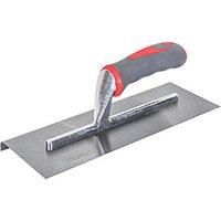 Faithfull FAISGTEDGE11 Soft-Grip 11 Inch Concrete Edging Trowel 280 x 120mm (11in x 4.3/4in)