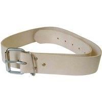 Faithfull FAILB134 heavy duty 45mm leather work belt toolbelt scaffolders belt